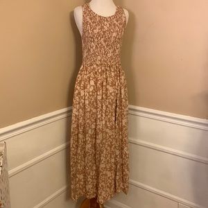 Matilda Jane Womens Lorrin sleeveless smocked midi dress